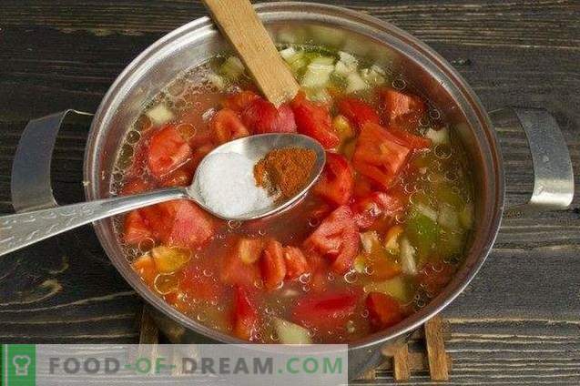 Tomati supp paprika ja tüümiaga