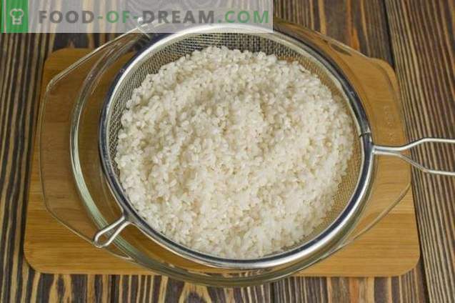 Kanafilee riisiga ja köögiviljadega korea keeles