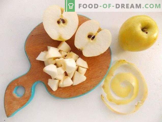 Apple supp dessert õunakettidega