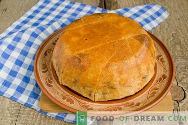 Shakh-pilaf pita leivas - puhkuse täitmine