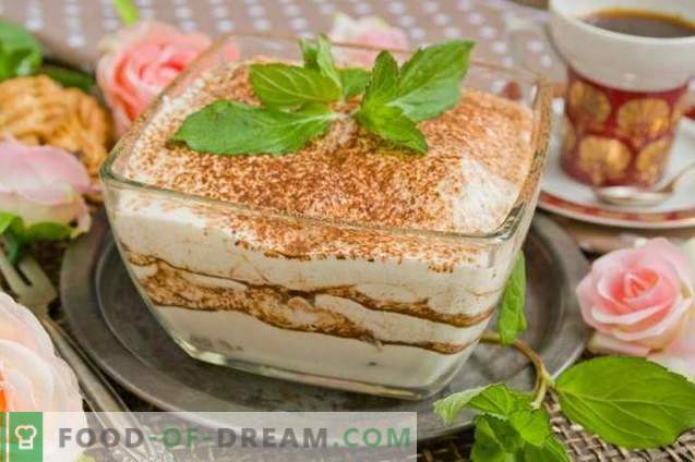 Hausgemachtes Tiramisu-Dessert-Rezept