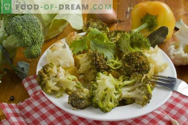 Broccoli hautatud kana