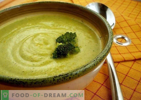 Broccoli puree är det bästa receptet. Hur rätt och välsmakande kokt broccoli puree.