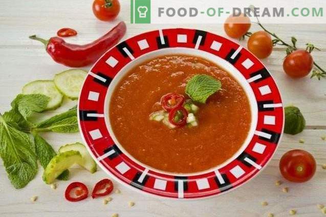 Gazpacho - külm tomati supp