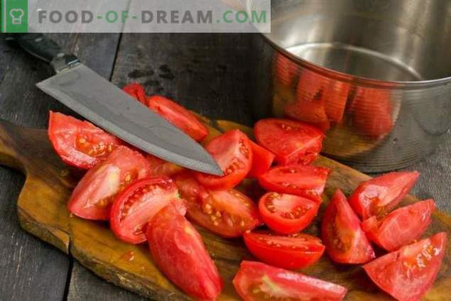 suvikõrvits tomatite ja paprikatega