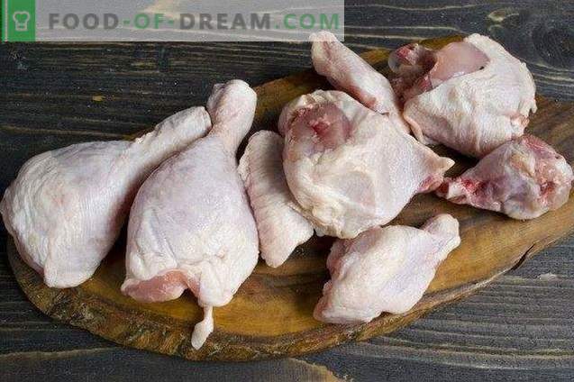Hülss küpsetatud kana