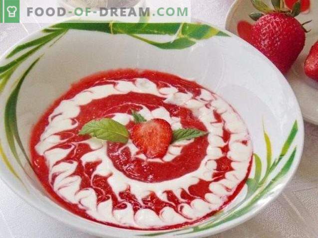 Maasika supp magustoit