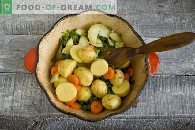 Kana guljaši supp uute kartulite ja rohelise sibulaga