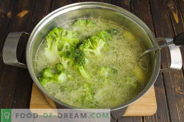 Brokkoli püree püree supp