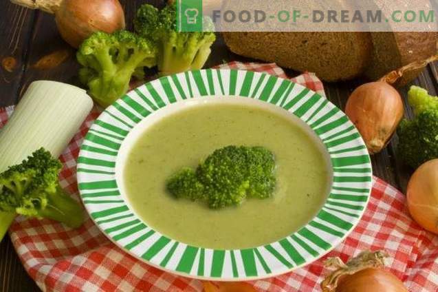 Brokkoli püree püree supp
