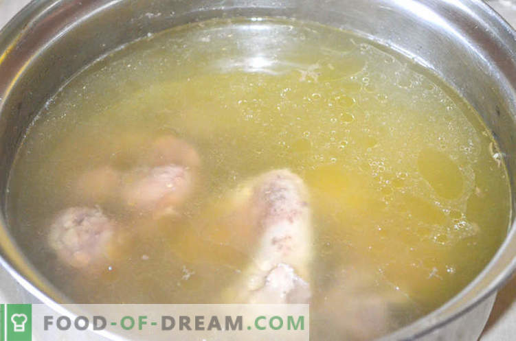 Supp kanaliha või Gleb Zheglovi supi valmistamine - retsept