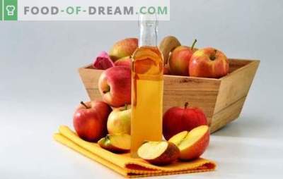 Hemlagad äppelcidervinäger: hur man lagar det ordentligt. Hemligheter att laga ättika från äpplen hemma