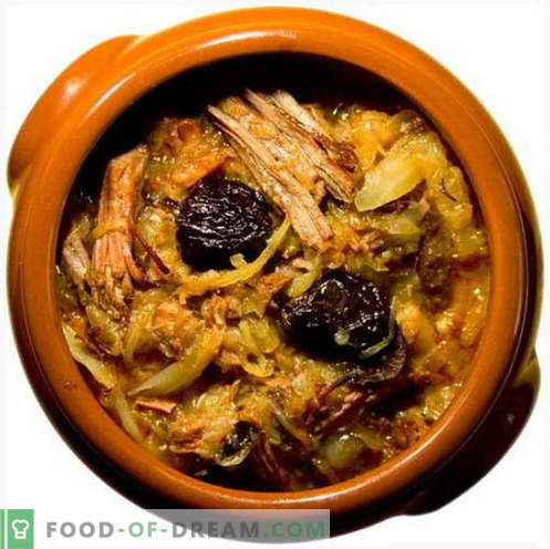 Braised cabbage - the best recipes. How to properly and tasty cook stewed cabbage.