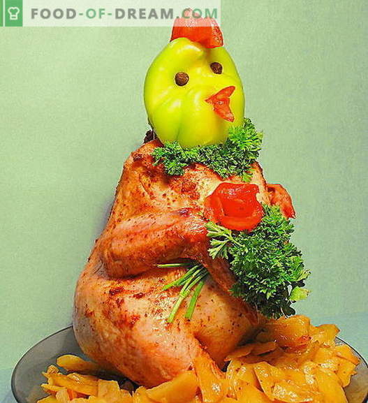 Kana potis - parimad retseptid. Kuidas korrektselt ja maitsvalt süüa kana pangas.