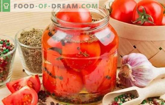 Tomatid talveks - kiired retseptid tomatite toorikud. Tomaatide säilitamise viisid - talvel retseptid, kiiresti ja ilma probleemideta