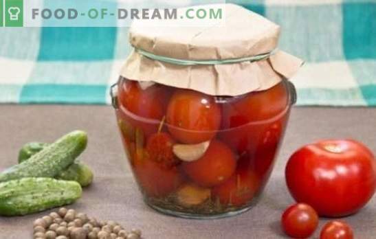 Konserveeritud tomatid talveks: maitsev ladustamine. Retseptid konserveeritud tomatid talvel