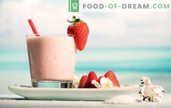 Tunda päeva positiivset - maasikatega piimakokki! Piimakook retseptid maasikate ja šokolaadiga, banaan, vaarikad