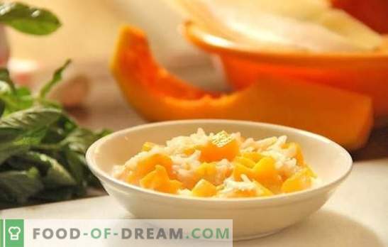 Kiire ja tervislik hommikusöök - riis kõrvitsaga aeglases pliidis. Oranž meeleolu: mitte igav kõrvitsa puder riisiga aeglases pliidis