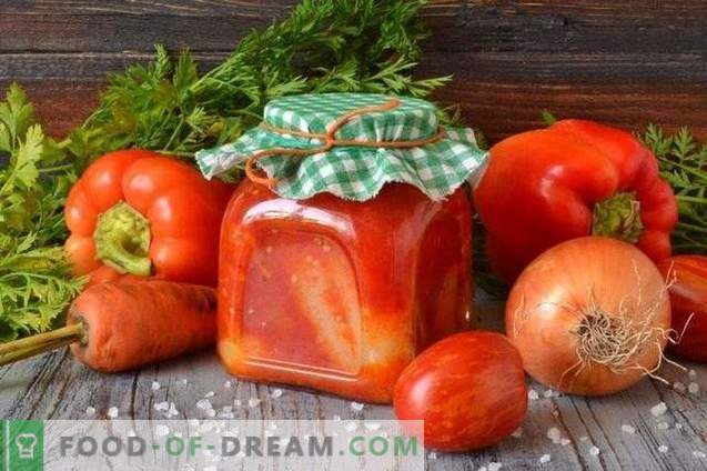 Täidetud piparid tomatikastmes talveks