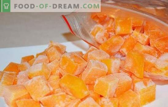 Pumpkin külmutamine viiludena või kartulipulbrina. Kuidas külmutada toores kõrvits, küpsetada ja mida sellest küpsetada