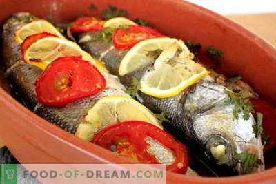 Cepeškrāsnī ceptas zivis - labākās receptes. Kā pagatavot zivis krāsnī.