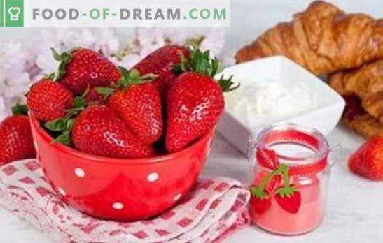 Maasikad hapukoorega - helluse maailmas! Maitsvad maasika magustoidud hapukoorega suvise menüü jaoks