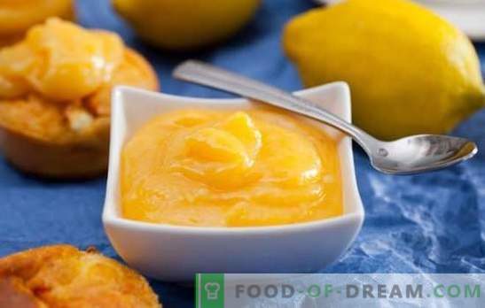 Lemon Kurd on hämmastav tsitrusviljade koor. Ideaalsed retseptid aromaatse sidruni Kurdi jaoks hommikusöögiks, küpsetamiseks, magustoiduks
