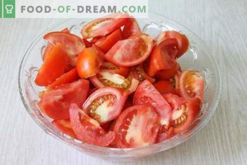 Salat paprikate ja tomatite talveks aspiriiniga - ideaalne meetod konserveerimiseks