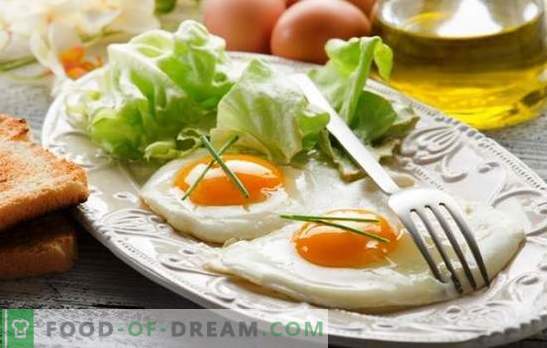 Praetud munad - õrn hommikusöök. Kuidas valmistada munapuderit pannil, ahjus, mikrolaineahjus, multikookeris