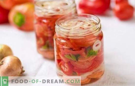 Magusad tomatisaalid talveks: parimad retseptid algse suupiste jaoks. Talvel on maitsva magusa tomatisaali saladused