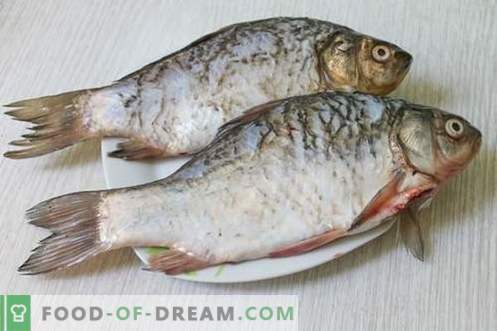 Kaks kõige maitsvamat ja kiiremat retsepti jõekalade valmistamiseks (risti karpkala)