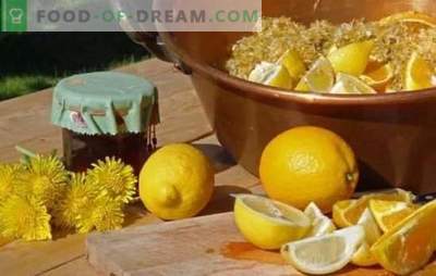 Lemon Dandelion Jam - tervislik magusus! Võilillampi, sidruni, mandariini, piparmündi, õuna, granaatõuna variandid
