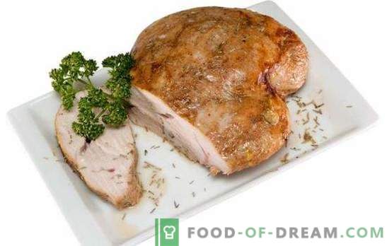 Turčija prsi - nizkokalorično in hranljivo meso. Najboljši recepti za puranje prsi: kisla, folija, juha, solata, pečenka, obara