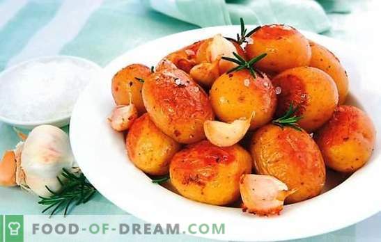 Noor kartul aeglases pliidis on maitsev sügise roog. Noorte kartulite retsept aeglases pliidis: küpsetatud, praetud, hautatud