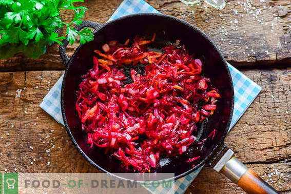 Küpsetamine maitsev Ukraina borscht vastavalt klassikaline retsept