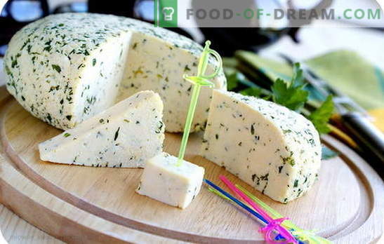 Kisel sir v lastni kuhinji: tri spodbude za pripravo domačega sira. Recepti najpreprostejših in najbolj priljubljenih vrst kislega sira