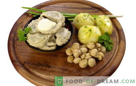 Pelmeenid kartulite ja seentega - ja mitte liha! Valik kõige ahvatlevaid pelmeenide retsepte kartulite ja seentega