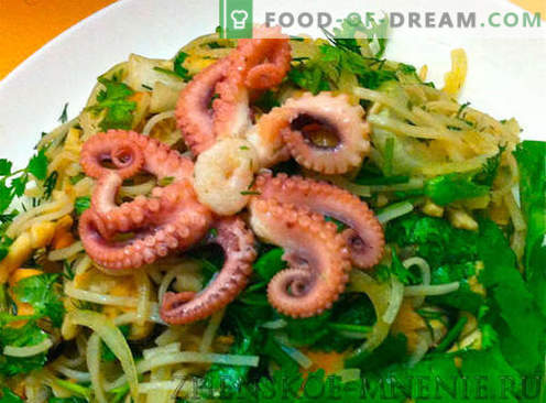 Seafood salat 