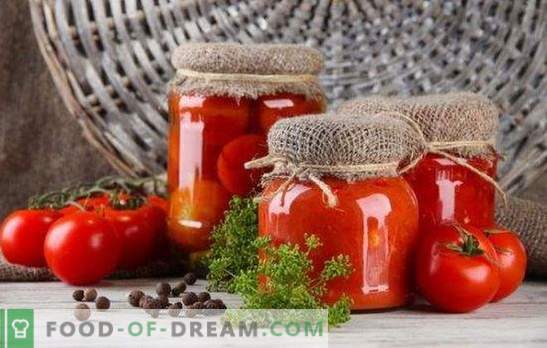 marineeritud tomatid talveks - suvi maitse ja lõhn. Olulised nõuanded ja originaalsed retseptid: kuidas tomateid talve valmistada