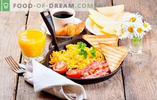 Mida valmistada hommikusöögiks kiiresti ja maitsevaks: tervislik toit iga päev. Valik kiireid retsepte kõige lihtsamate toodete hommikusöögiks