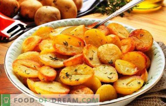 Praetud kartulid aeglases pliidis: krõbedad, aromaatsed. Parimad retseptid praetud kartulite valmistamiseks sibula, seente, küüslauguga aeglases pliidis