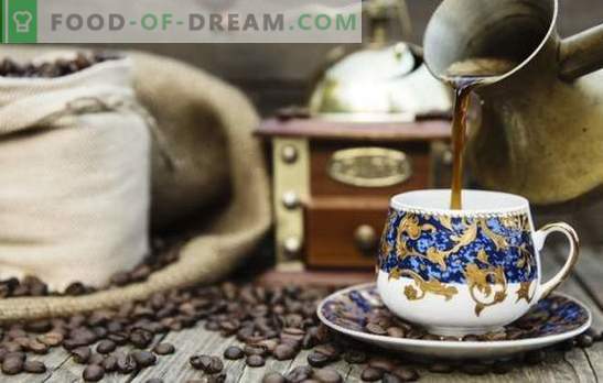 Kohv Türki kodus - peen maitsega joogi valmistamine. Mis on parim viis Türgi kohvi valmistamiseks kodus?