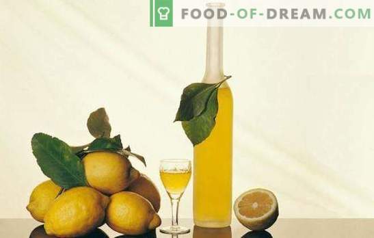Lemon tinktuur ja selle ettevalmistamise saladused. Lemon liköör retseptid omatehtud baari värskendava tsitruselise lõhnaga