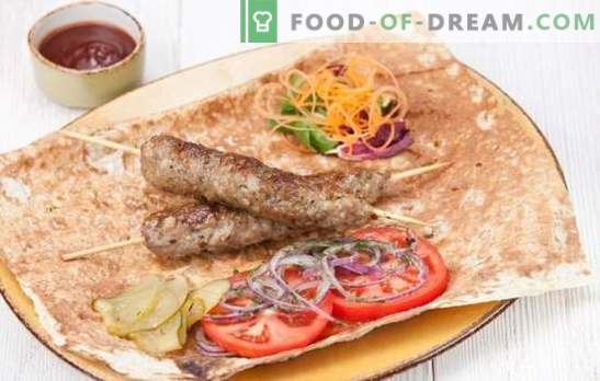 Kebab kodus on lihtne! Kodune Kebabi sealiha, lambaliha, Türgi, kana- või veiseliha valikud