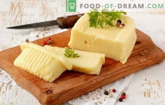 Kuidas valmistada piimast juustu oma kätega: pehme ja kõva. Retseptid kodus ja tehnoloogias piima juustule