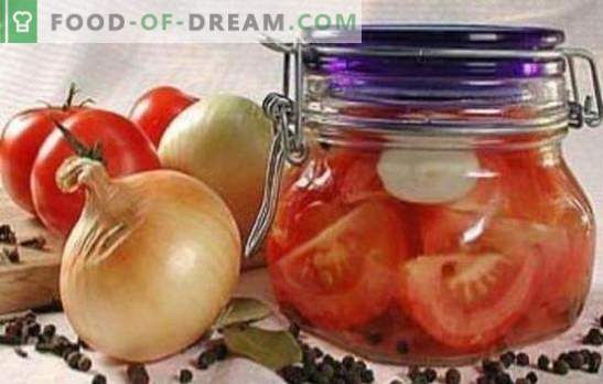 Tomater med skivor för vintern: recept som testats under åren. Vi skördar tomater med skivor på vintern: läckra eller varma