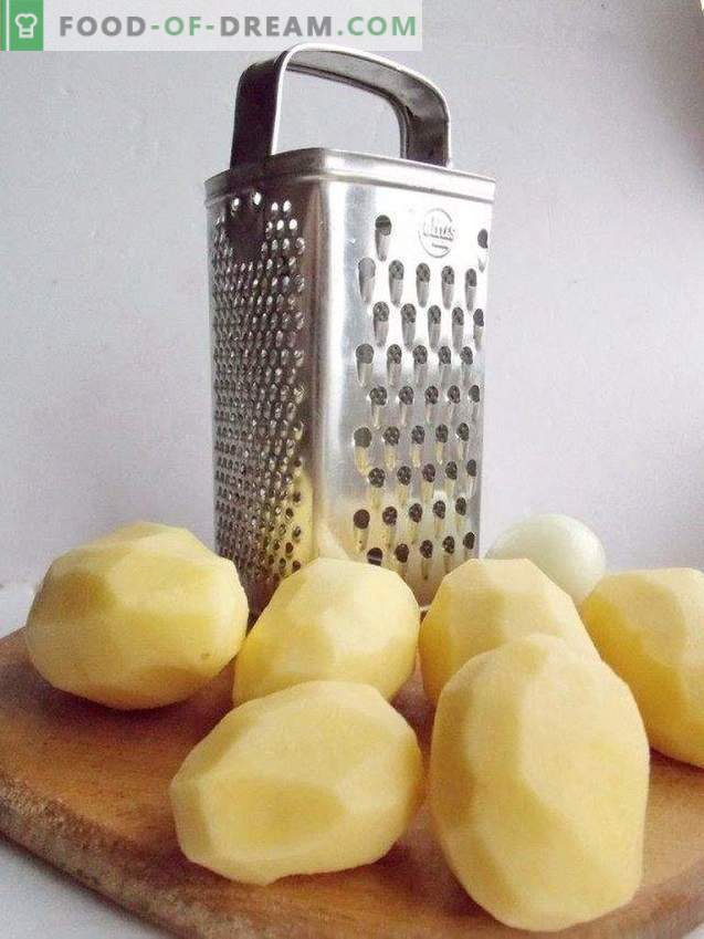 Kartuli kartuli pannkoogid või draniki