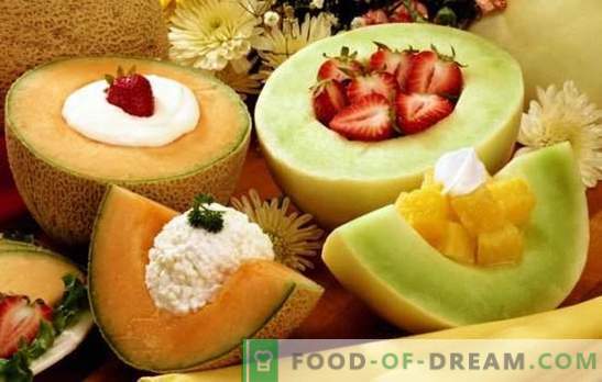 I dessert al melone sono una prelibatezza aromatica per i denti dolci. Una selezione delle migliori ricette per dolci al melone