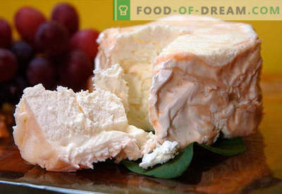 Kodune juust - parimad retseptid. Kuidas korralikult ja maitsev juustu kodujuustust või piimast kodus.