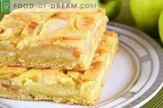 Apple Pie - parimad retseptid. Kuidas õigesti ja maitsev valmistada õunakooki.